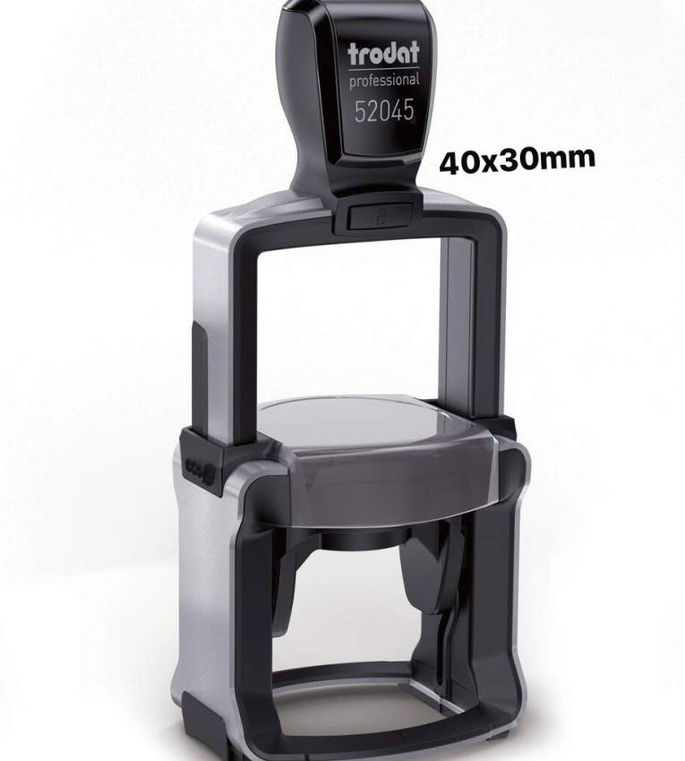 Tampon 40×30 mm métallique Trodat Professional 52045